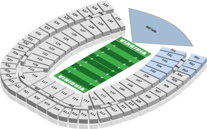 Virginia Scott Stadium Seating Chart