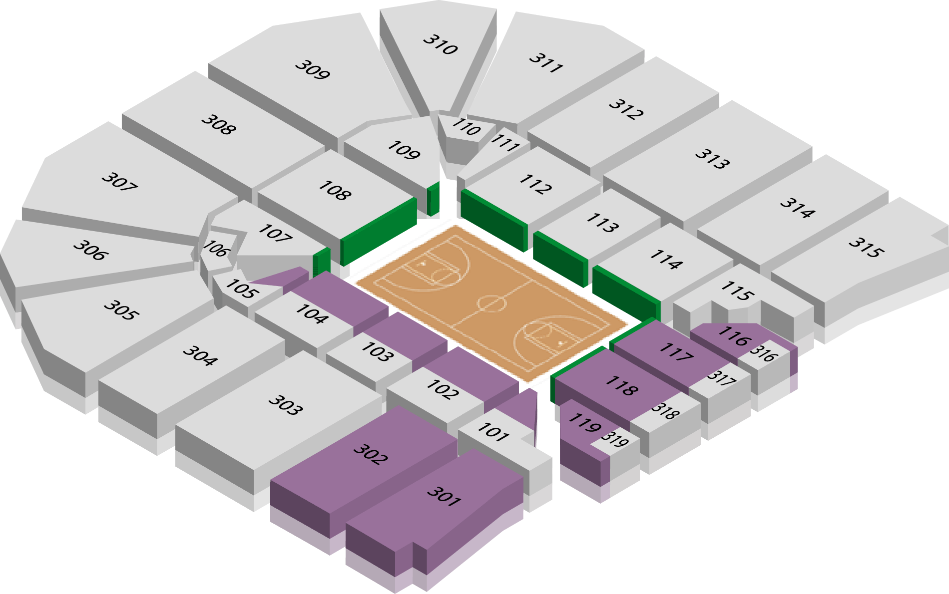 John Paul Jones Arena Seating Chart Virtual