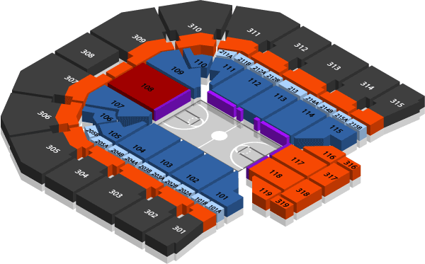 University of Virginia Online Ticket Office | Seating Charts